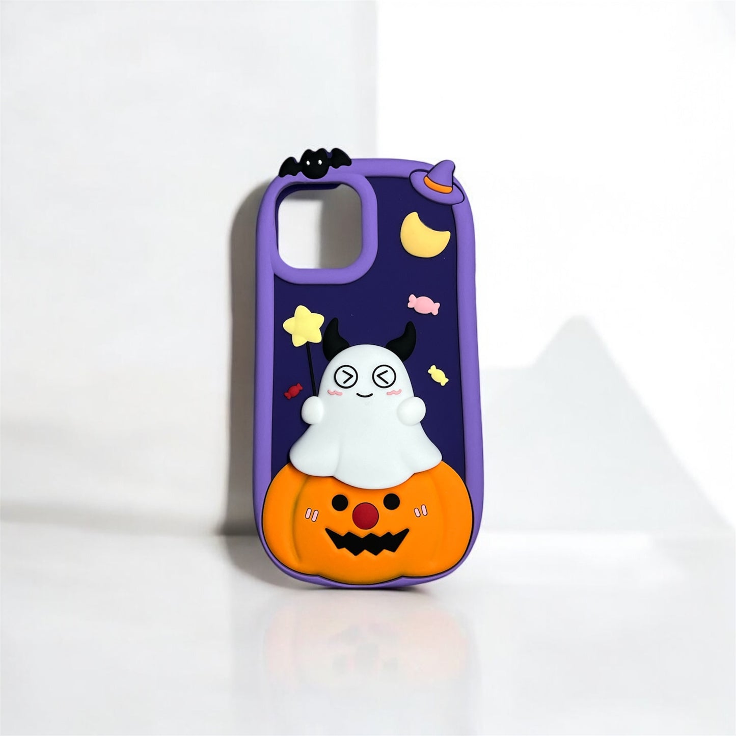 Phone Case Cartoon Cute Halloween Ghost Pumpkin